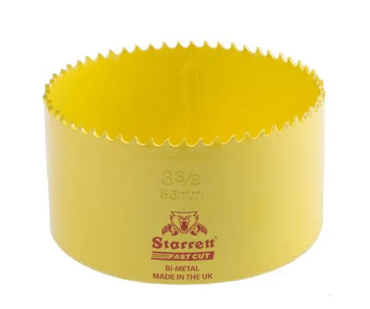 63-7419-59　Starrett HSS 86毫米孔锯双金属，38毫米切割深度　FCH0338