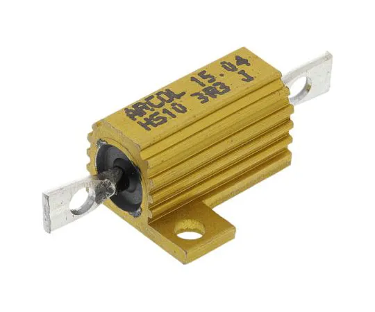 63-7349-19　ArcolHS10系列铝合金厚板轴向线材贴装电阻，3.3Ω±5% 10W　HS10 3R3 J