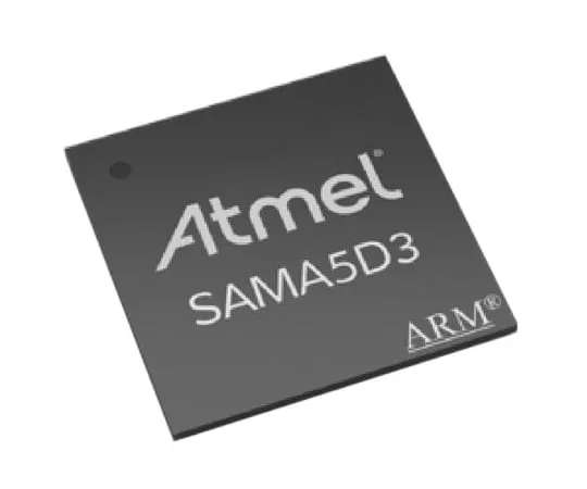 63-7028-28　微芯片，32位ARM Cortex A5微控制器，536MHz, 160 kB闪存，324-PinLFBGA　ATSAMA5D31A-CU
