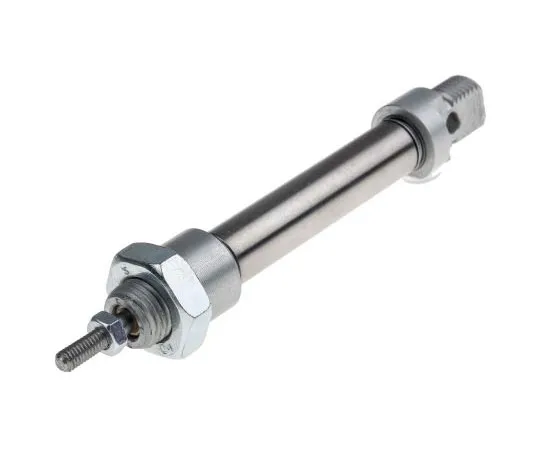 63-7481-28　RS PRO气动圆柱体10mm孔径，25mm冲程，ISO 6432系列，单作用　304-3353