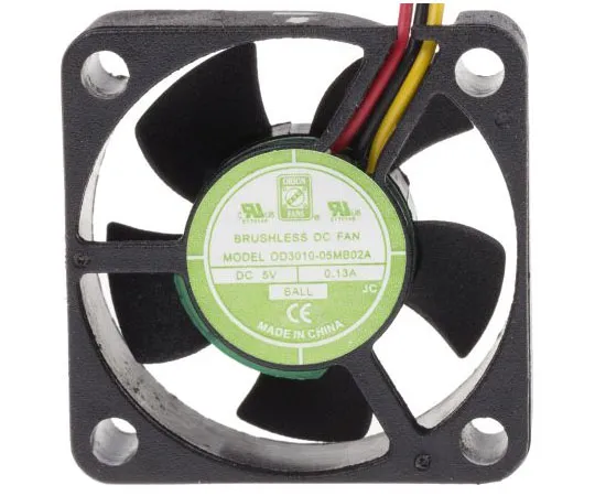 63-7372-20　RS PRO轴向风扇，30 x 30 x 10.2mm,4cfm,400mW,5V直流，IP55　144-2033
