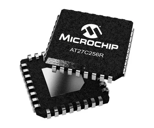 63-7013-59　Microchip TechnologyAT27C256R-45JU, EPROM 256 kbit32Kx 8 bit 45 ns32-PinPLCC　AT27C256R-45JU