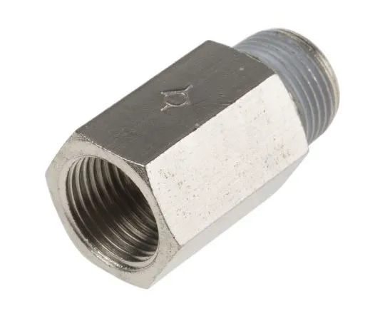 63-7372-42　RS PRO 9.9 kgf/cm2, 990 kPa气动直螺纹适配器，R 3/8女性男性　144-2705
