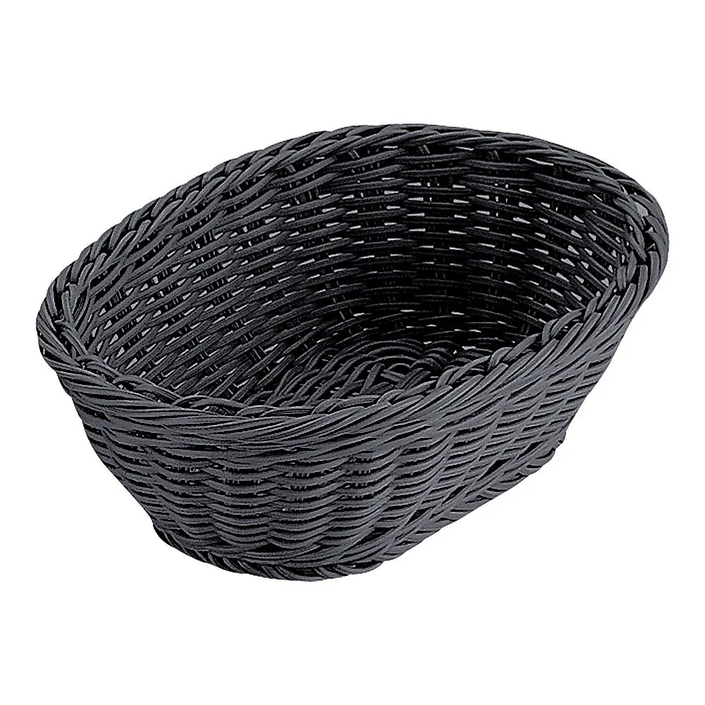 62-6403-45　PP Small Size Basket Black 24 Type　OV-133-BK