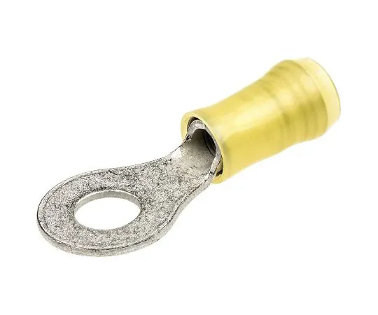 63-7383-71　TE Connectivity PIDG系列绝缘压紧环端子，M6螺柱尺寸，2.6mm2至6.6mm2线材尺寸，黄色　130205