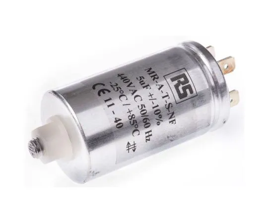 63-7417-52　RSPro 5μF聚丙烯电容器PP440Vac±10%公差螺钉安装　196-4668