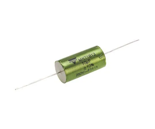 63-7411-54　Vishay 10μF聚酯电容器PET 160 V ac, 250 V dc±10% MKT 1813系列通孔　MKT1813610255