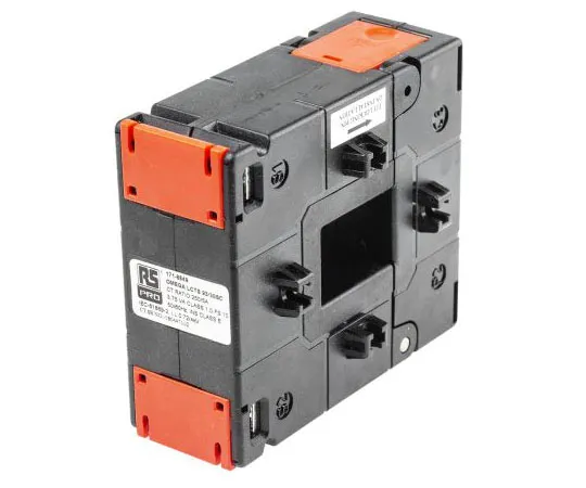 63-7394-45　RS PRO底座安装电路变压器，直径33 x 23mm,250A输入，5 A输出，250:5　171-8849