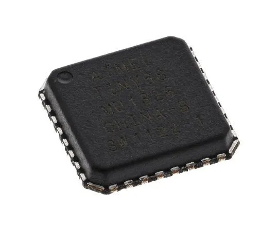 63-7029-52　微芯片技术ATTINY88-MU,8位AVR微控制器，12MHz,8kB闪存，32引脚QFN/MLF　ATTINY88-MU