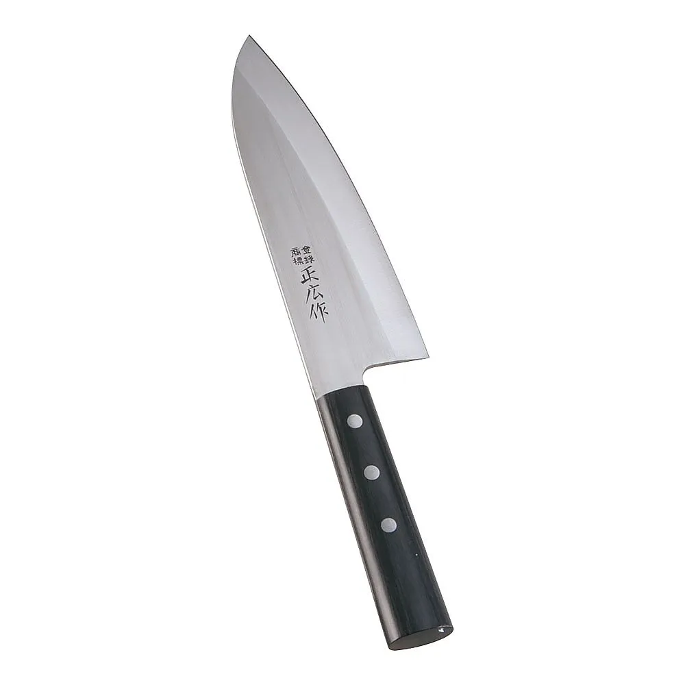 62-6409-80　Masahiro Stainless Steel Japanese Kitchen Edge 18 cm　10607