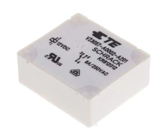 63-7452-09　TE ConnectivityE SPDT非锁定继电器PCB安装，12V直流线圈，8A　1393215-6