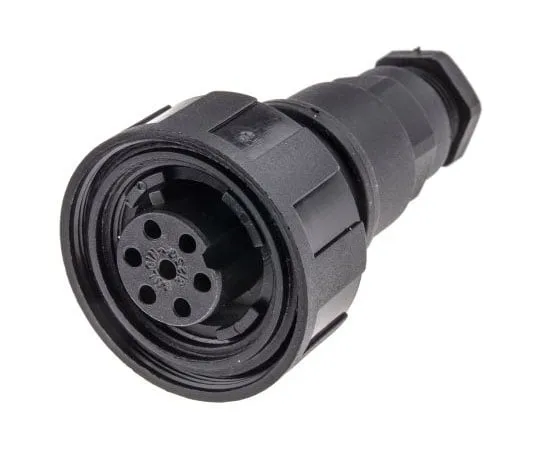 63-7461-41　Bulgin标准凸轮系列电缆安装连接器，7个触点插座　PX0745/S