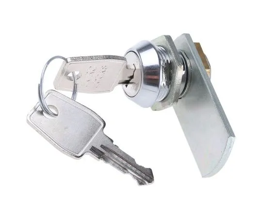 63-7489-92　Euro-Locksa Lowe&Fletcher Group公司Panel to Tongue Depth 13mm Zamak Chrome Plated Camlock, Key to unlock　F5-53-2