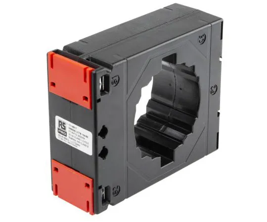 63-7394-15　RS PRO Clip Fit电路变压器，直径80 x 12mm, 2kA输入，5 A输出，2000:5　171-8817