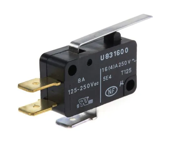 63-7430-13　SPDT Lever Microswitch, 16 A@250 V ac　83160067