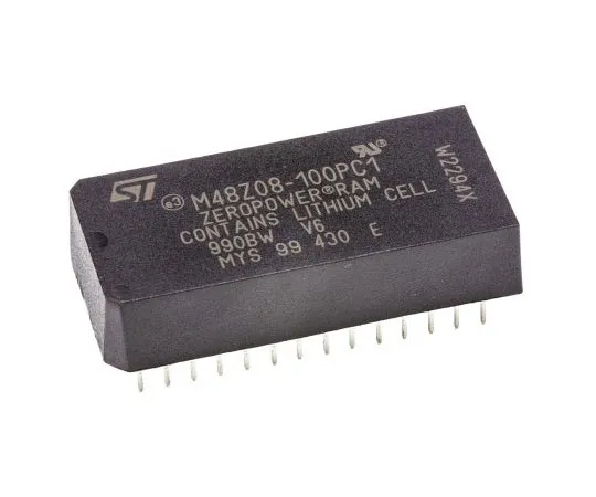 63-7413-43　意法半导体M48Z08-100PC1NVRAM, 64kbit, 100 ns28-PinPCDIP　M48Z08-100PC1