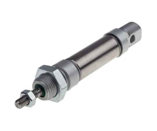 63-7481-51　RS PRO气动圆柱体16mm孔径，10mm冲程，ISO 6432系列，双重作用　304-3763
