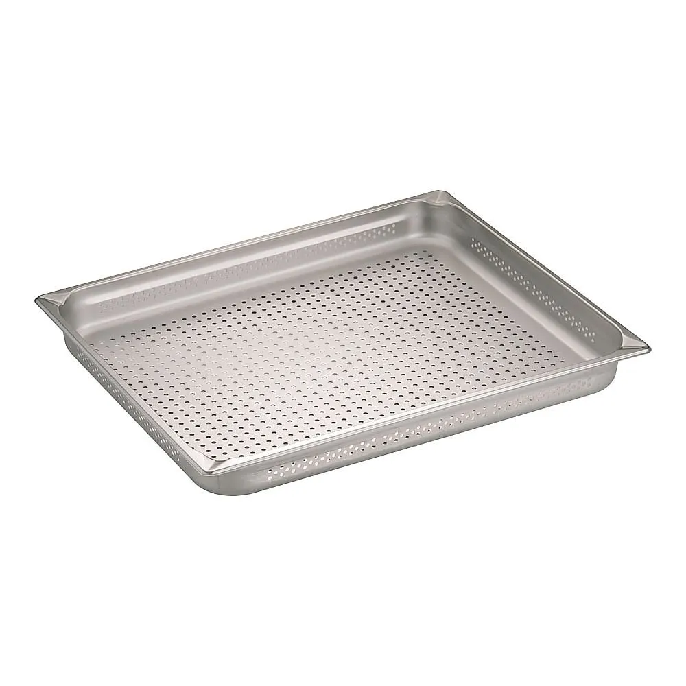 62-6360-71　KINGO Stainless Steel Hole Hotel Pan 2/1 x 65　21065PS