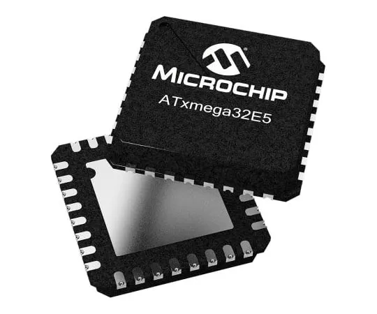 63-7029-92　微芯片技术ATXMEGA32E5-M4U,8/16位AVR微控制器，32MHz, 32+4kB闪存，32引脚UQFN　ATXMEGA32E5-M4U