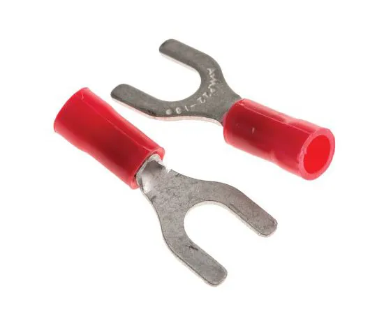 63-7362-54　TE连通性PLASTI-GRIP系列绝缘压纹刀连接器，0.26mm2至1.65mm2,22AWG至16AWG,M5螺柱尺寸　34156