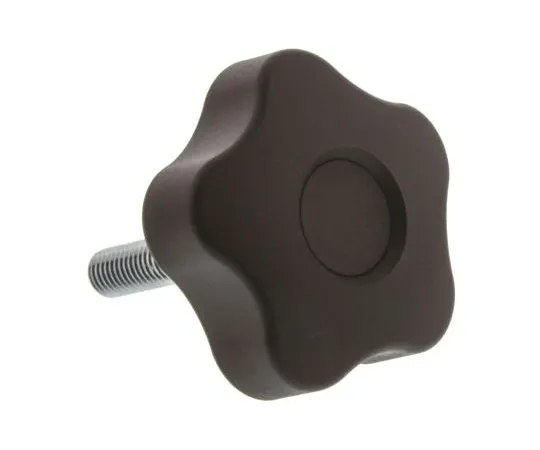 63-7469-04　Elesa黑色聚合物Knob 69963, M8 x 30　69963