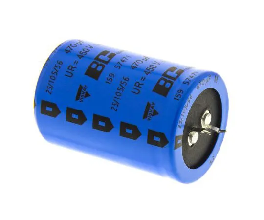 63-7482-39　Vishay 470μF450V直流铝电解电容器，通孔35 (Dia。)x 50 mm+105°35mm 10mm　MAL215957471E3