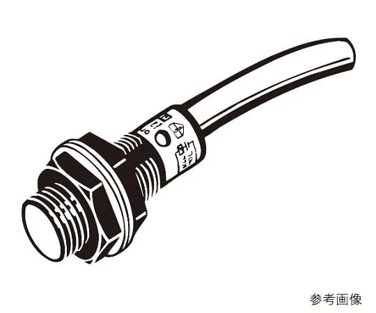 62-4824-23　防飞溅接近传感器 (直流双线系统) E2EQ　E2EQ-X10D1 2M