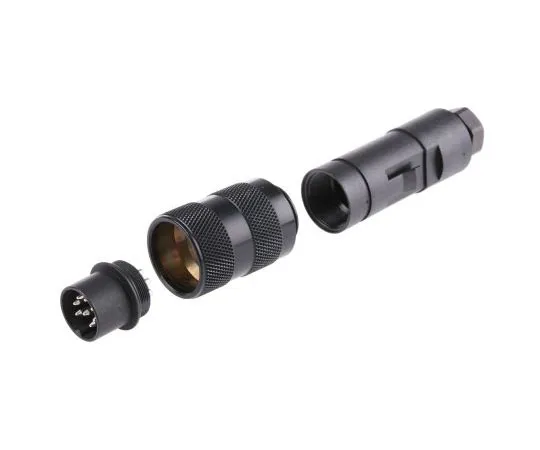 63-7455-77　固定器723系列微型电缆安装连接器，8个触点插座　09-0171-25-08