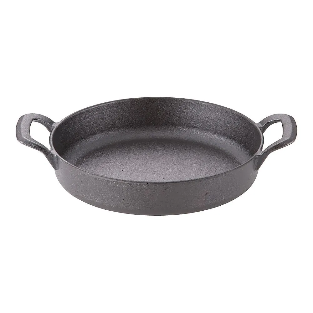 62-6349-97　Iron cast skillet, both hands 3894 18 cm