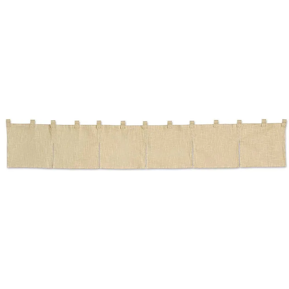 62-6319-05　Counter Noren Cotton Linen Plain Beige　001-09