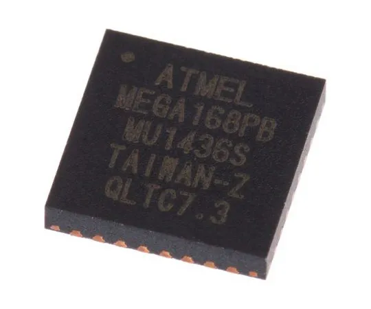 63-7015-34　微芯片技术ATMEGA168PB-MU,8位AVR微控制器，20MHz, 16 kB闪存，32Pin VFQFN　ATMEGA168PB-MU