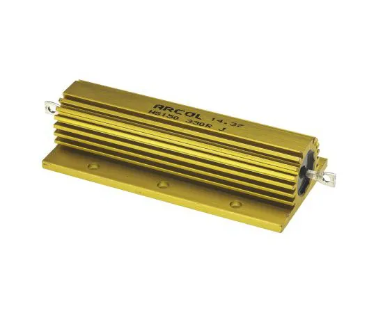 63-7484-01　ArcolHS150系列铝合金厚板轴向线材贴装电阻，330Ω±5% 150W　HS150 330R J