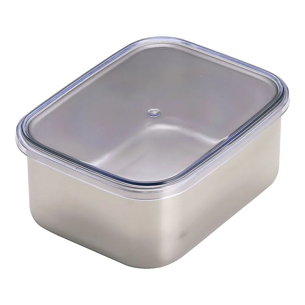 62-6388-72　Kitchen Bat Deep Type Small (Clear Acrylic Lid Type)