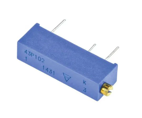 63-7349-67　1kΩ通孔微调电位器0.5W侧调节Vishay43P系列　M43P102KB40