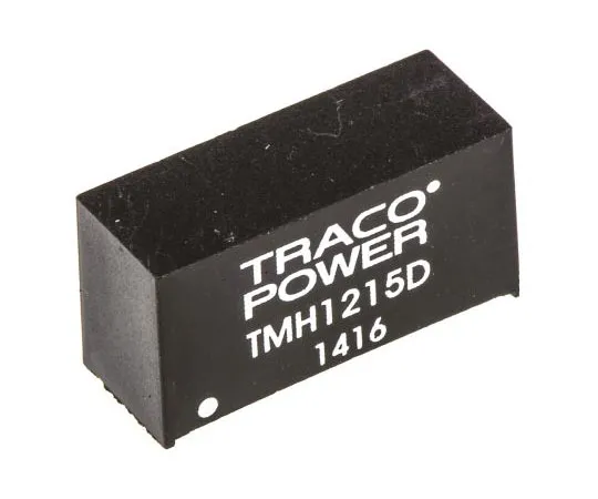 63-7485-79　TRACOPOWER TMH 2W隔离直流-直流换流器通过孔，电压在10.8→13.2 V直流，电压输出±15V直流　TMH 1215D