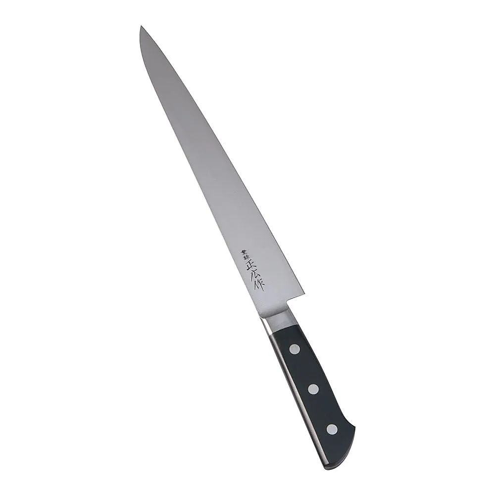 62-6413-31　Masahiro Main Japanese Steel Striped 27 cm　13018