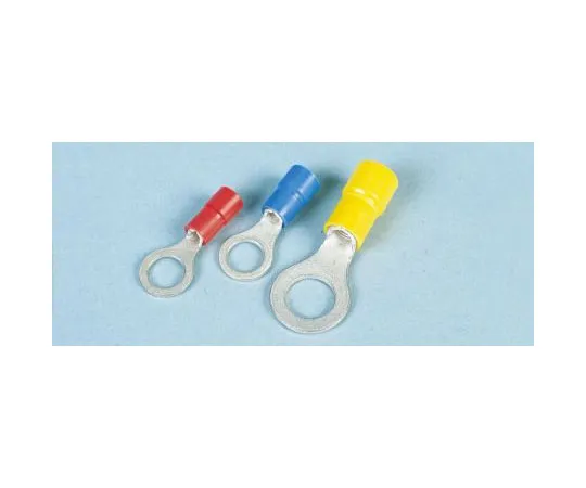 63-7334-33　JST FV系列绝缘压痕环端子，4mm螺柱尺寸，1mm2至2.6mm2线材尺寸，蓝色　FVWS2-4