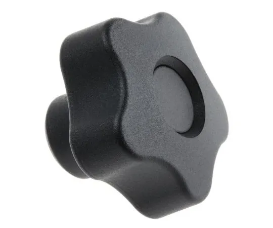 63-7471-03　Elesa黑色聚合物Knob 69893, M6 x 18　XFBE 30X60