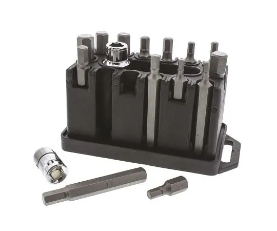 63-7426-74　RS Pro Hexagon Bit 16个，4个;5;6;7;8;10;12 x 30 x 75 mm　213-0951