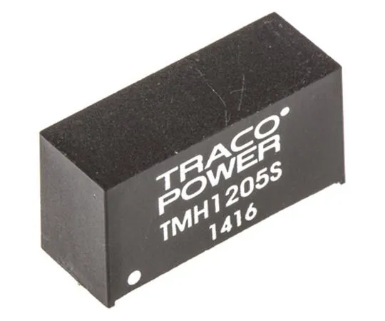 63-7485-70　TRACOPOWER TMH 2W隔离直流-直流转换器通过孔，电压在10.8→13.2 V直流，电压在5V直流　TMH 1205S