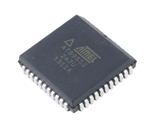 63-7014-33　微芯片技术AT89S52-24JU,8位8051微控制器，24MHz,8kB闪存，44-PinPLCC　AT89S52-24JU