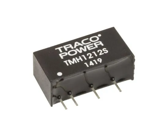 63-7485-72　TRACOPOWER TMH 2W隔离直流-直流转换器通过孔，电压在10.8→13.2 V直流，电压输出12V直流　TMH 1212S