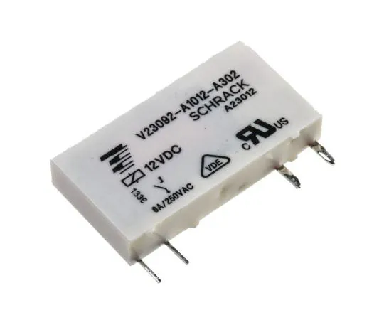 63-7451-86　TE Connectivity SPNONon-LatchingRelay PCB Mount,12V直流线圈，6A　V23092A1012A302
