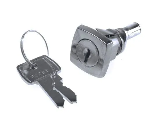63-7432-22　Euro-Locksa Lowe&Fletcher group Company Panel to Tongue Depth 23.5mm Chrome Plated Multi Drawer Lock, Key to unlock　1346032