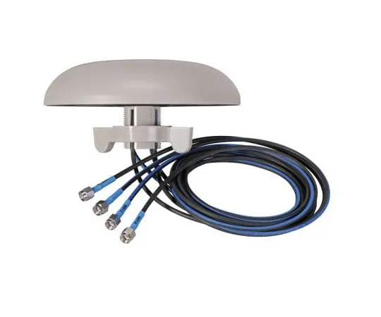 63-7027-06　1399.59.0005 Huber&Suhner-圆顶4G (LTE) ，WiFi (双频) 天线，通孔/螺栓连接 (2300→2500)　1399.59.0005