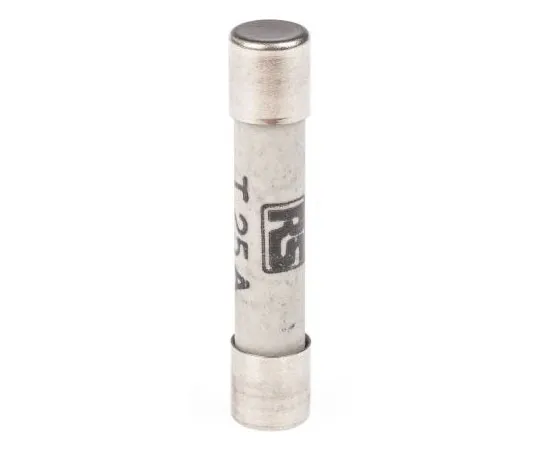 63-7446-99　RS Pro,25A陶瓷墨盒保险丝，6.3 x 32mm,速度T　247-4037