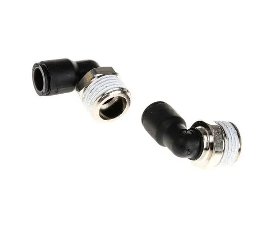 63-7458-30　Legris弯头连接器，R 1/2男性，推动在10毫米　3109 10 21