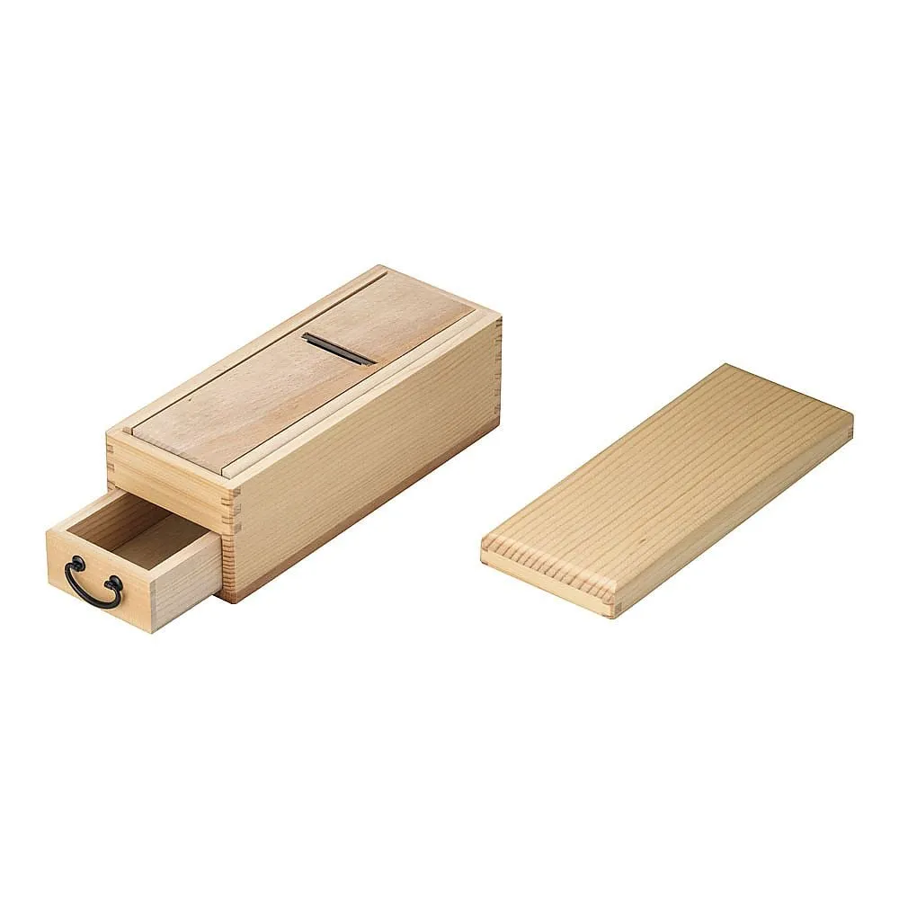 62-6452-05　Wooden Cutlet Box (Spruce Material) Large