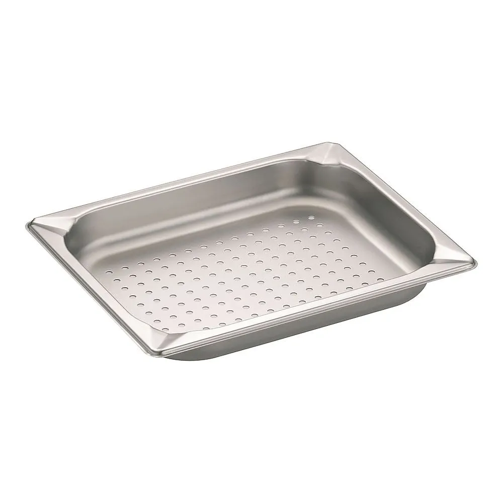 62-6360-70　KINGO Stainless Steel Hole Hotel Pan 1/2 x 40　12040PS