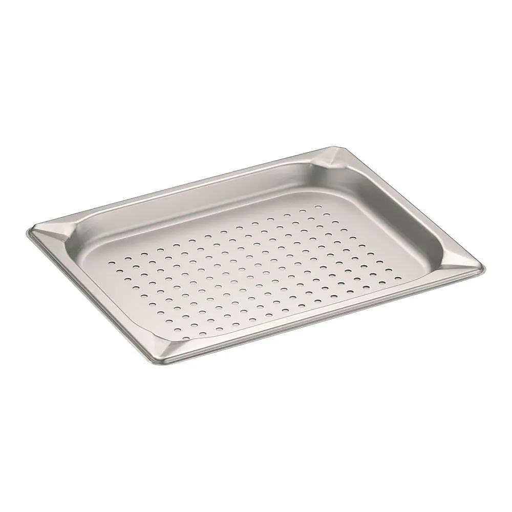 62-6360-66　KINGO Stainless Steel Hole Hotel Pan 1/2 x 25　12025PS